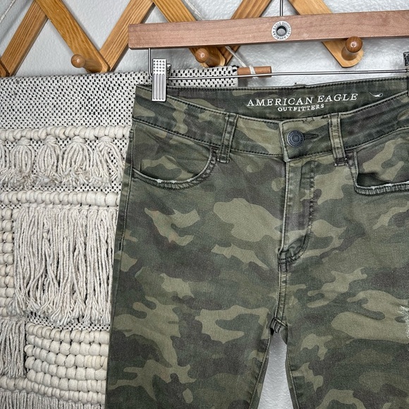 American Eagle Outfitters Camouflage Jeggings Skinny Jeans - Picture 6 of 6